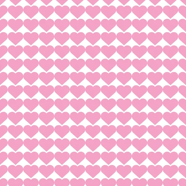 Populära kärlek hjärta inredning inspiration idé alla hjärtans dag mönster — Stock vektor