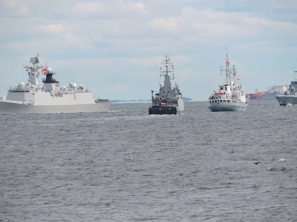 Hamnen Vid Östersjön Gdynia — Stockfoto