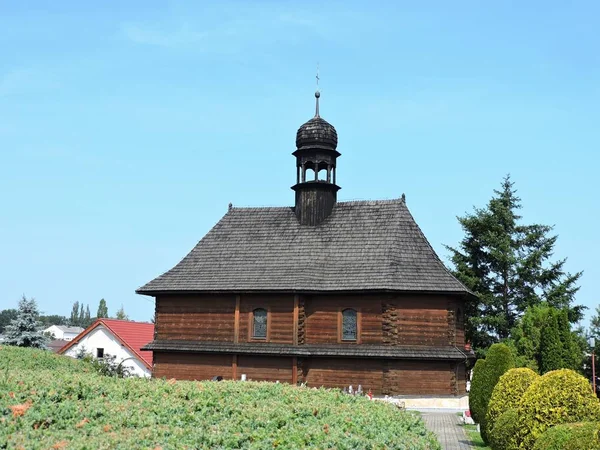 Houten Architectuur Polen — Stockfoto