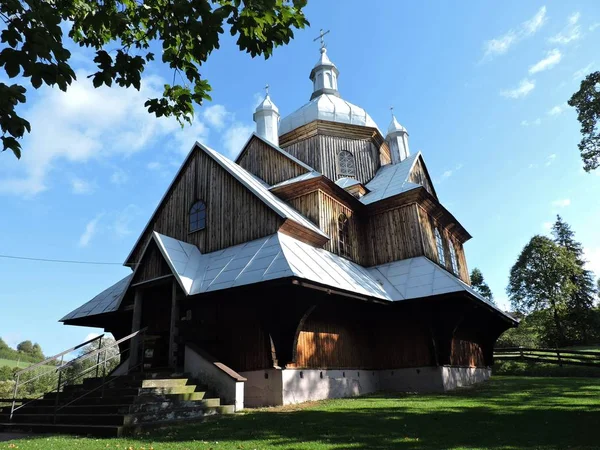 Деревянная Архитектура Польши — стоковое фото