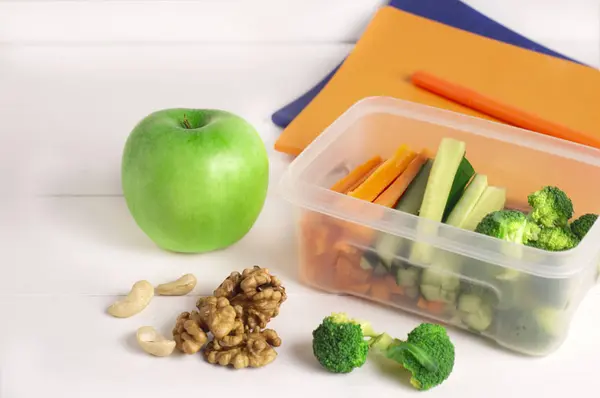 Superfood. Lunchbox. School lunch box.