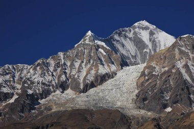 Mount Dhaulagiri ve buz düşmek