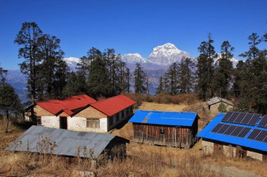 Mount Dhaulagiri, Mohare Danda görünümünden