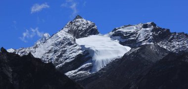 Mount Pokalde and glacier clipart