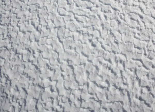 Texture de la neige, fond naturel . — Photo