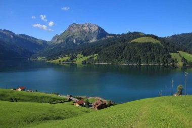 Yaz olay yerinde göl Wagital