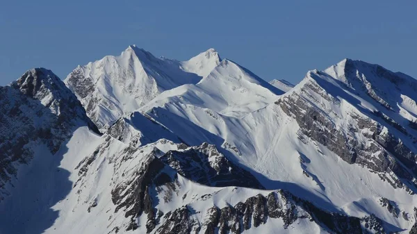 Hory ve švýcarských Alpách — Stock fotografie