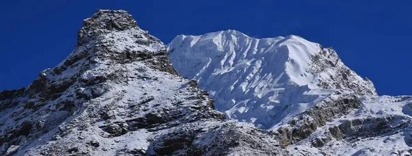 Szczyt Mount Lobuche East — Zdjęcie stockowe