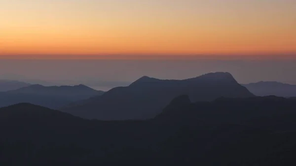 Sunrise view from Ghale Gaun — Stock Photo, Image