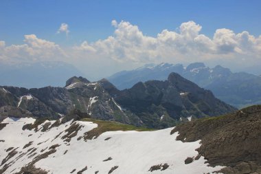 Lisengrat ve Wildhuser Schofberg, Mount Santis görüntülemek