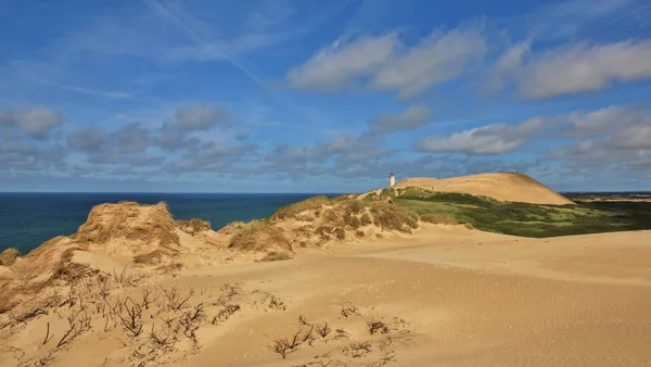 Rubjerg Knude. West coast od Danimarka, benzersiz kumul.