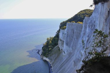 Moens Klint ve Baltık Denizi. 
