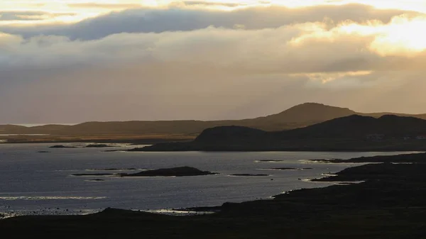 Схід сонця в westfjords Ісландії. — стокове фото