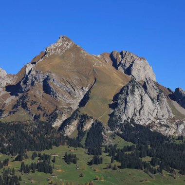 Mount Altmann, dağ Alpstein aralığı, İsviçre.