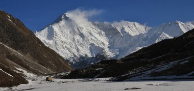 Mount Cho Oyu Gokyo, Nepal görüldü.