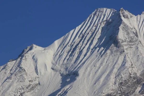 Parte Única Forma Monte Ponngen Dopchu Valle Langtang Nepal —  Fotos de Stock