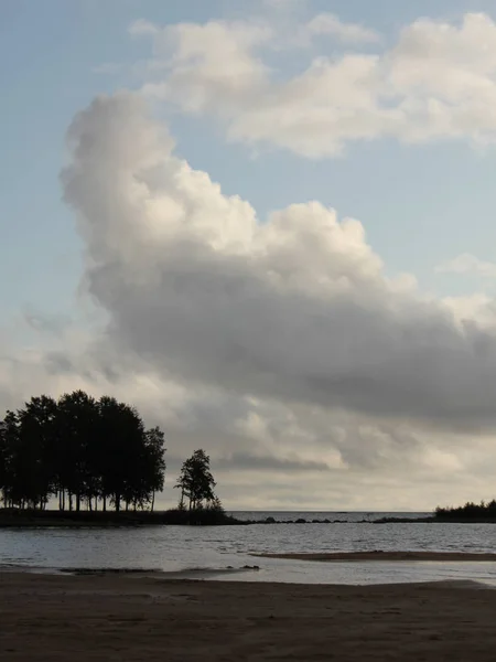 장면은 스웨덴의 있습니다 호수에서 — 스톡 사진