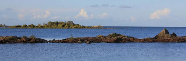 Idyllisk Landskap Vita Sannar Sverige – stockfoto