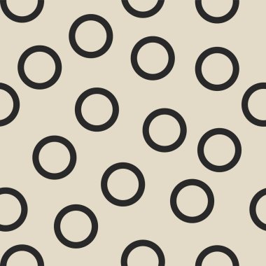 Memphis Dikişsiz desen daireler