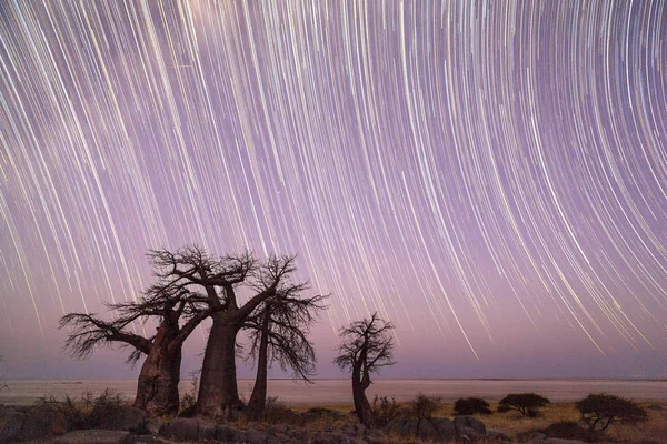 Startrail Kubu Island