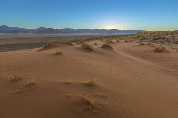 Motifs de sable sur la dune — Photo