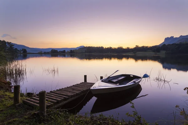 Early morning light before sunrise — Stock Photo, Image