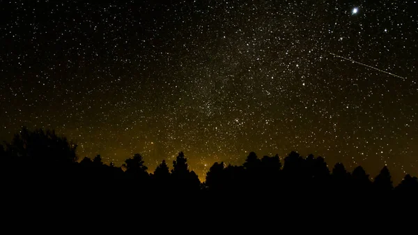 Cielo Notturno Nel Parco Nazionale Del Grand Canyon — Foto Stock
