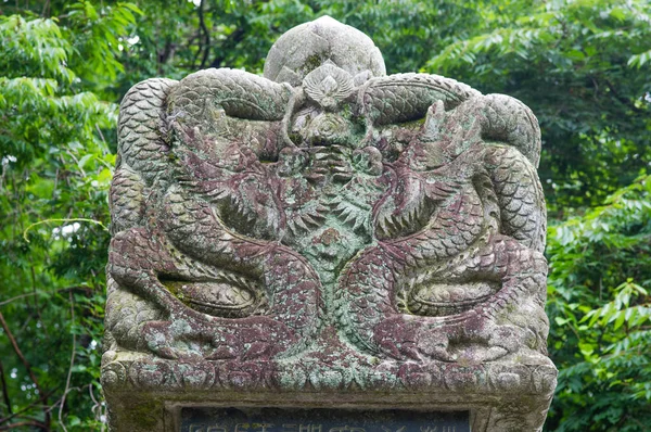 Esculturas Rupestres Templo Haeinsa Corea Del Sur Unesco World Heritage — Foto de Stock