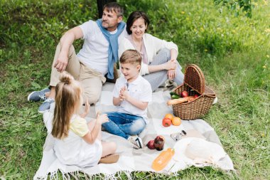 Kardeşler piknikte oynarken aileleri yukarıdan vurulmuş..