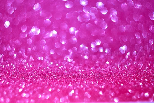 Koyu pembe bokeh ışıklarının parıltısından soyut vintage arka plan, bulanık arkaplan