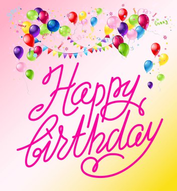 Doğum günün kutlu olsun.