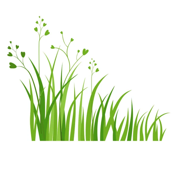 Bitkiler için logo veya işareti silüeti — Stok Vektör