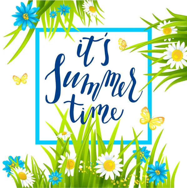 Yaz şablon tasarım afiş