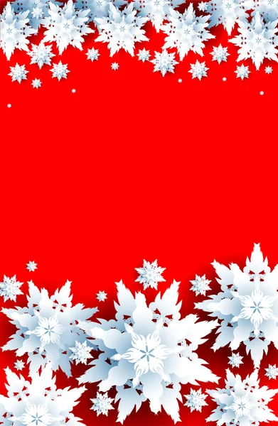 Рождество дизайн на красном фоне для дизайна — стоковый вектор