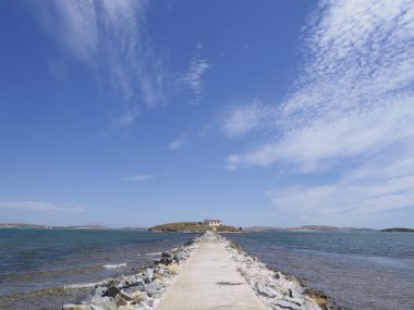 Limnos güney kıyısında