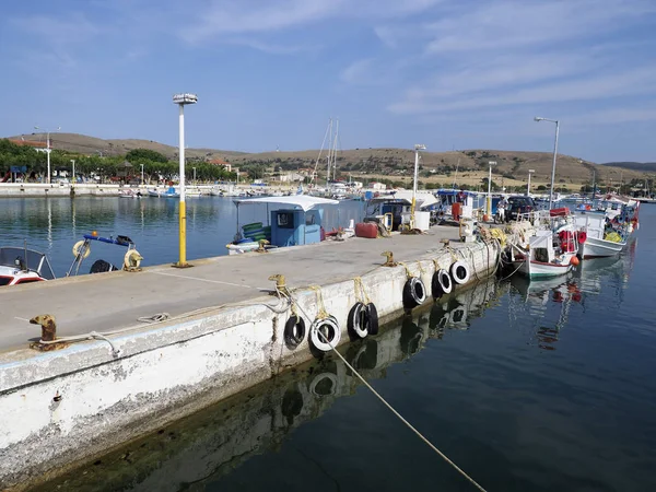 Moudhros přístavu Lemnos — Stock fotografie