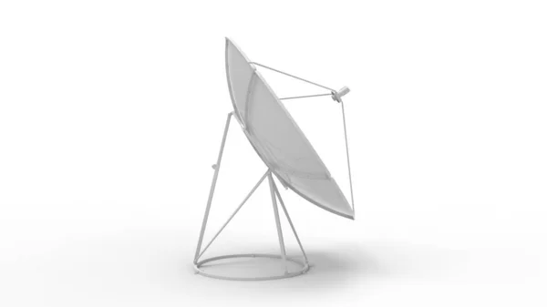 3d renderização de um satélite isolado em um fundo de estúdio — Fotografia de Stock