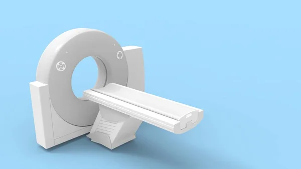 3D rendering of a CT scanner isolated in studio background — ストック写真