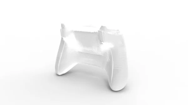 3d renderização de um gamepad isolado em fundo estúdio branco — Fotografia de Stock