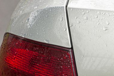  Islak araç stop lamba gövde ve yan Panel