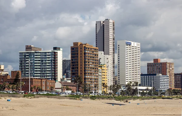 Golden Mile Beach Front a Durban Sud Africa — Foto Stock