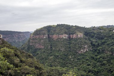 Durban Kloof Gorge bakan Manzaralı