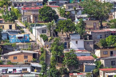  Kalabalık düşük maliyetli konut konut yerleşim görünümü