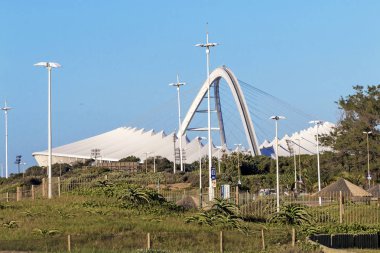 Moses Mabhida stadyum Durban karşı kumul bitki örtüsü