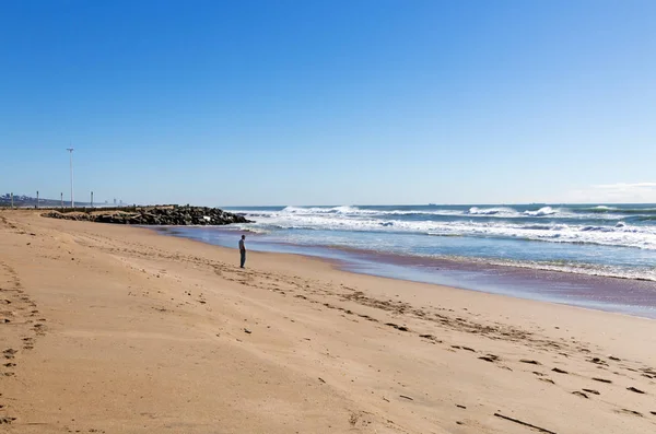 Blue Lagoon Beach Paisagem costeira em Durban — Fotografia de Stock