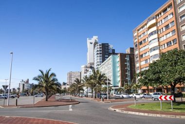 Golden mile beachfront durban, Güney Afrika