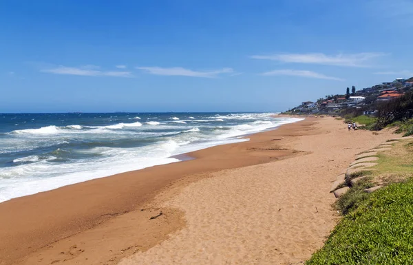 Kystlandskap på Umdloti Beach i Durban Sør-Afrika – stockfoto