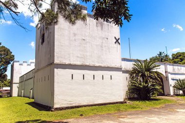 Fort Nongqayi Ulusal Anıt Eshowe Zululand'e Güney Afrika