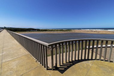  Köprü nehir ağzı Durban Güney Afrika bakan görünümden