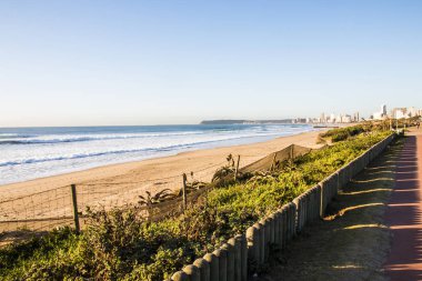 Durban Sahili 'ndeki yaya geçidi.